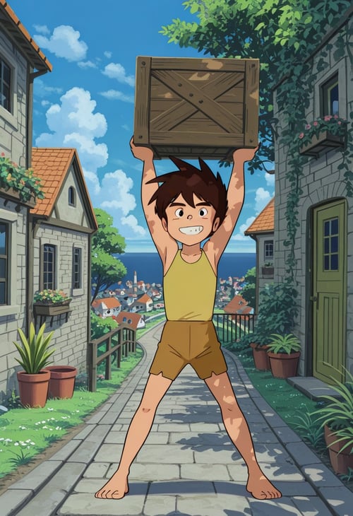 Conan (Future Boy Conan) by MetroAI7277 on Tensor.Art