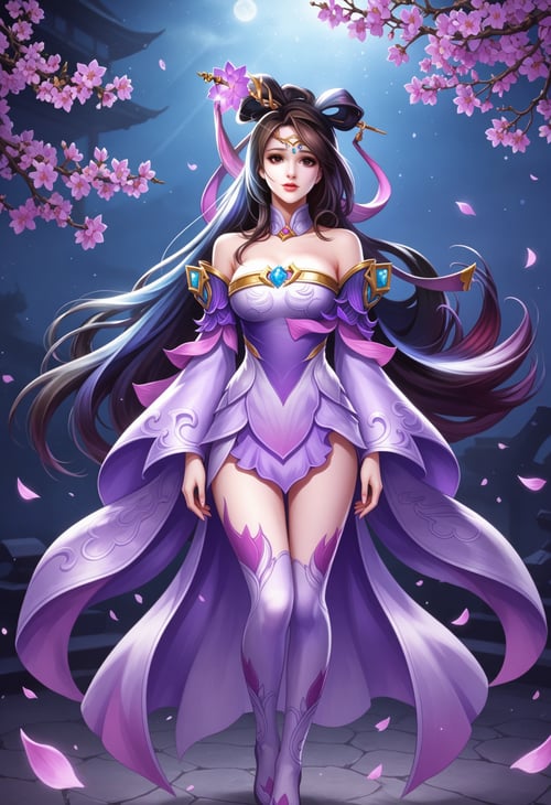 王者荣耀 貂蝉 光辉-国漫-Illustrious光辉 by 云落 on Tensor.Art