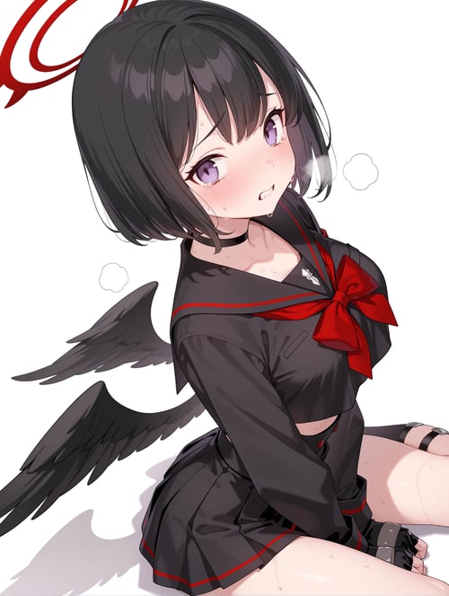 【Illustrious】 静山 マシロ ブルーアーカイブ (Shizuyama Mashiro)( by sg5e3 on Tensor.Art