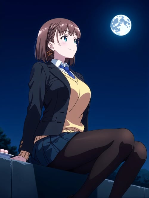 "Tawawa on Monday" Ai-Chan / 月曜日のたわわ アイちゃん（Anima） by tsutomu_s on Tensor.Art