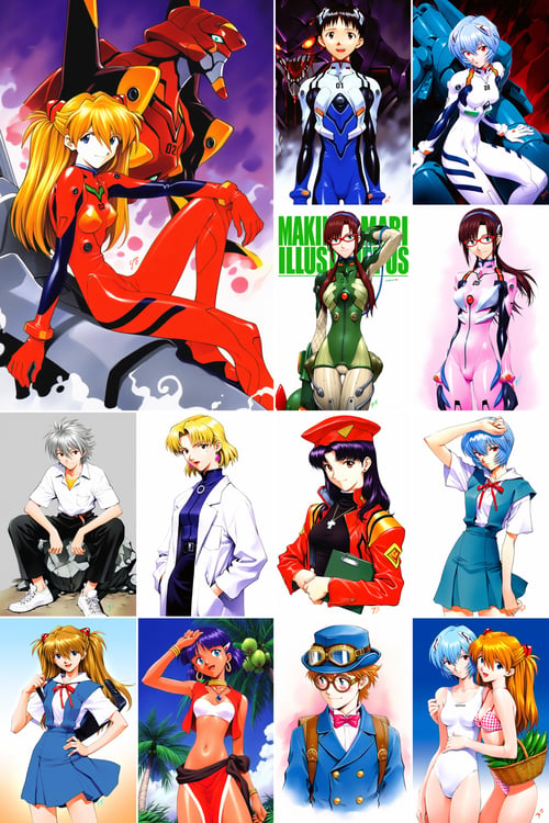 [Anima] Sadamoto Yoshiyuki/贞本义行，EVANGELION/新世纪福音战士 by flyx3 on Tensor.Art