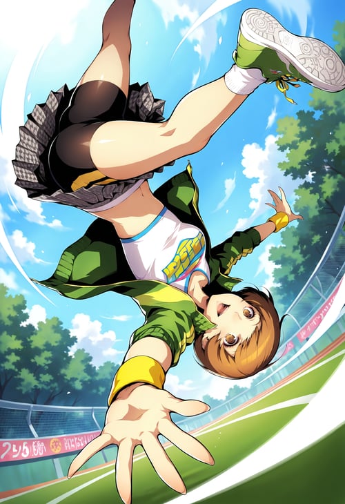Chie Satonaka (里中千枝) - Persona 4 by Min on Tensor.Art