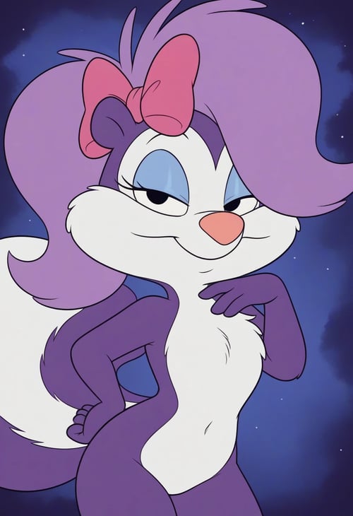 Fifi la fume V2 ( tiny toons ) by Heart Shaped Box on Tensor.Art