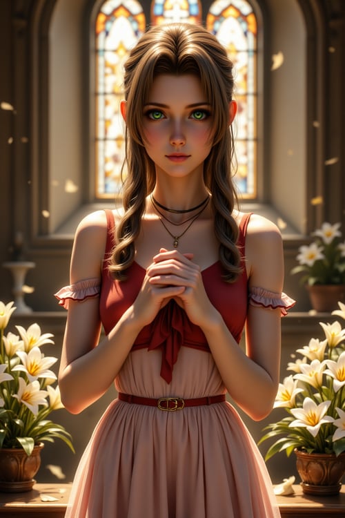Aerith Gainsborough SoloLoRA by Solo on Tensor.Art