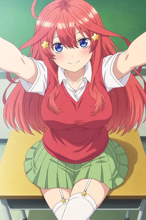 Nakano Itsuki (中野 五月) - Gotoubun no Hanayome by Katori Konoe on Tensor.Art