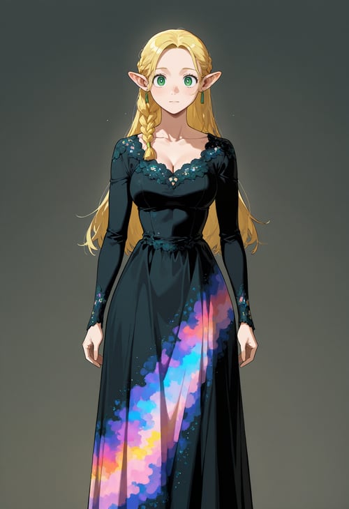 Black Opal Dress by miaomiao on Tensor.Art