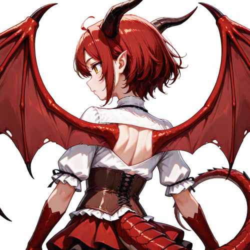 オリジナルAIキャラ Dragonewt Girl セラフィナ・ドラコニス by スライムナイト on Tensor.Art