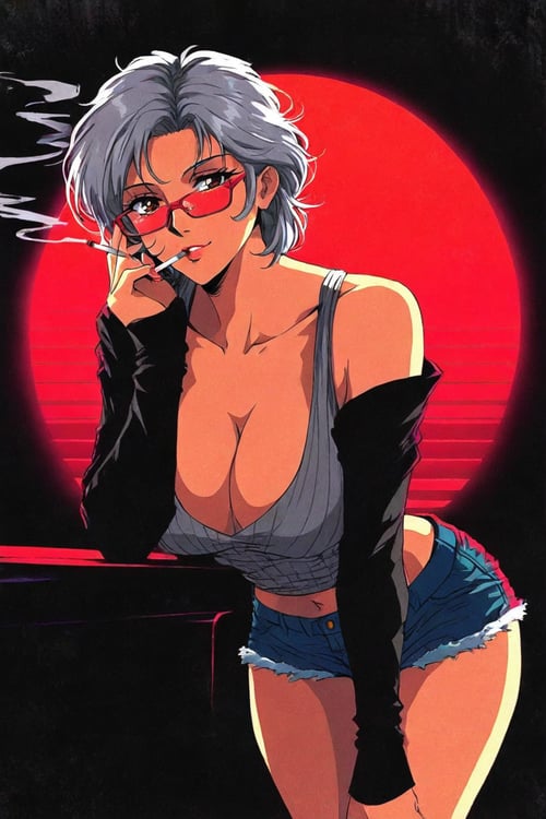 Neon Noir Synthwave Anima/Illustrious by onlysharma0852 on Tensor.Art