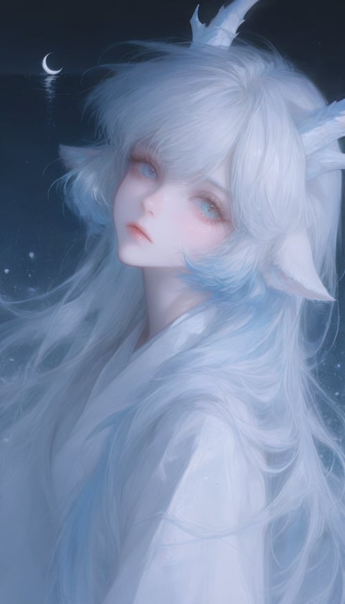 White Moon by Shuriko on Tensor.Art