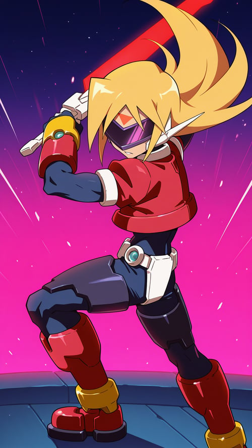 Girouette (+Model Z) - Megaman ZX by bfai on Tensor.Art