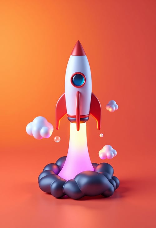 Tech Vibrant 3D style | render | glass by ArtyEmolga (OLD) on Tensor.Art