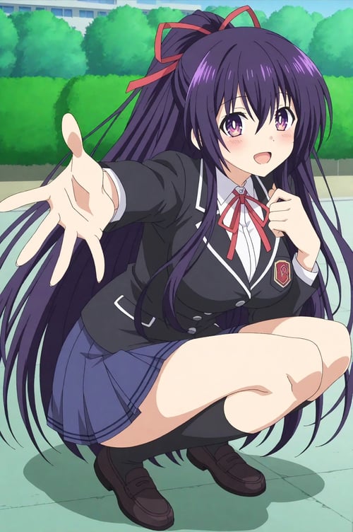 Tohka Yatogami (夜刀神十香) - Date a Live(デート・ア・ライブ) S1 by Katori Konoe on Tensor.Art