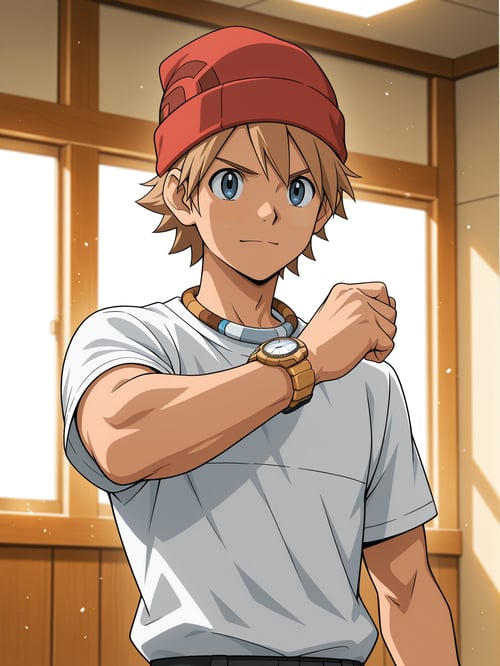 Nate (Male Protagonist) | Pokemon Battle Revolutio by GyakuImpact on Tensor.Art