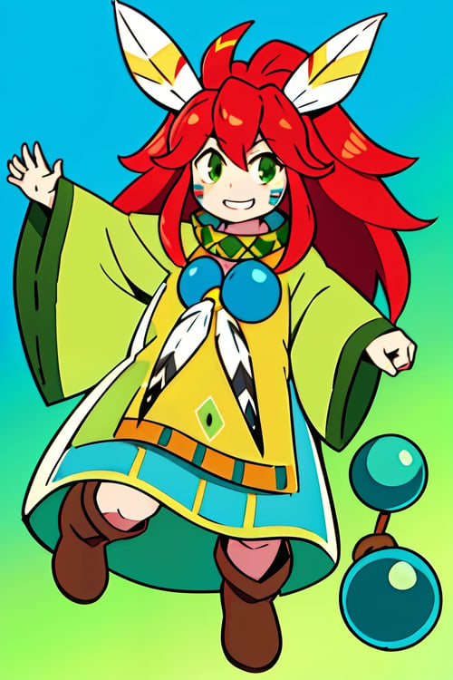 Popoi (Secret of Mana) by KitsuneGirl on Tensor.Art