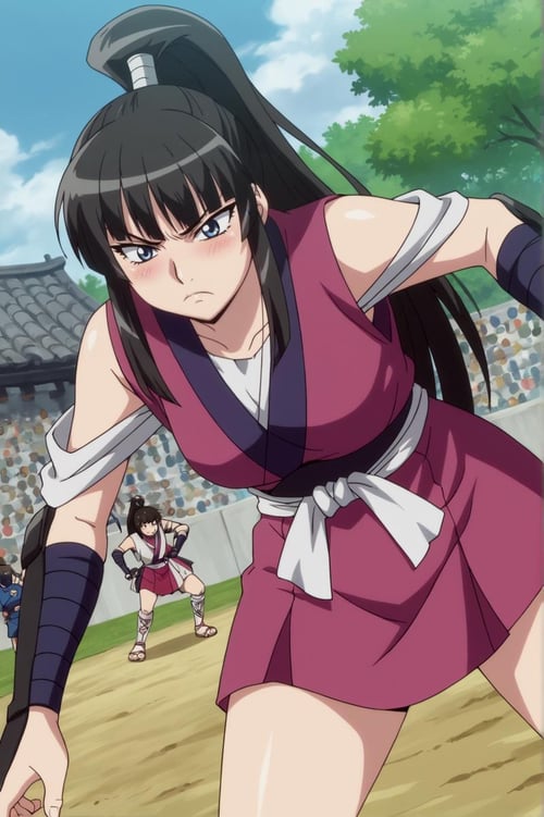 Ouka Sayama (Manyuu Hikenchou) - JudgeNaegi by Ttan on Tensor.Art