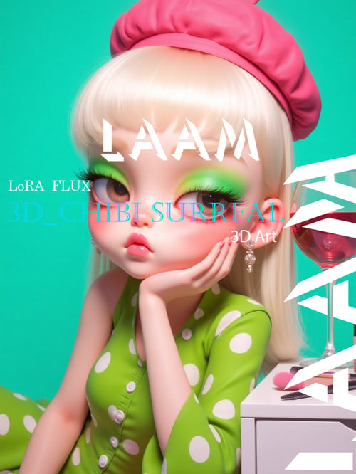 flux-lora_3D_CHIBI_SURREAL by Laam on Tensor.Art