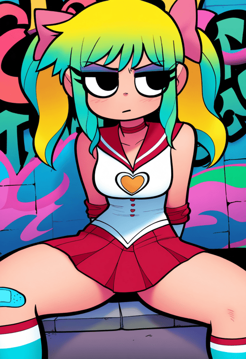 Scott Pilgrim - Style by Awawa on Tensor.Art