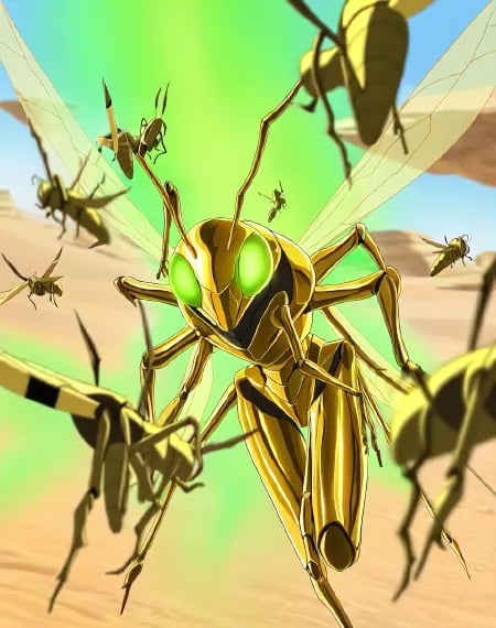 Shu Swarm (Egyxos) (NoobAI) (AD) by user_720431629750874608 on Tensor.Art