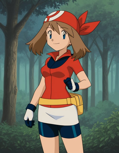 Pokemon May Movie Anime Style by Awawa on Tensor.Art