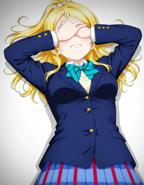 Cry Covered Face POSE by Min on Tensor.Art