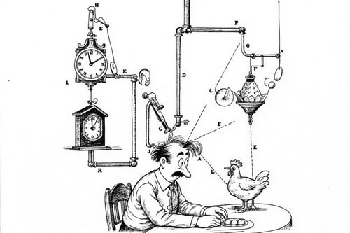 Rube Goldberg 1 CapD6Cos5 2025-02-10 23:04:13 by NobodyButMeow on Tensor.Art
