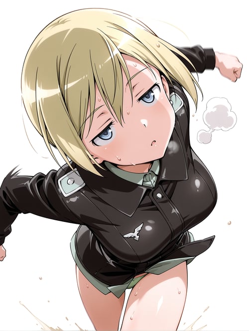 【Illustrious】 エーリカ・ハルトマン ストライクウィッチーズ (Erica Hartma by sg5e3 on Tensor.Art