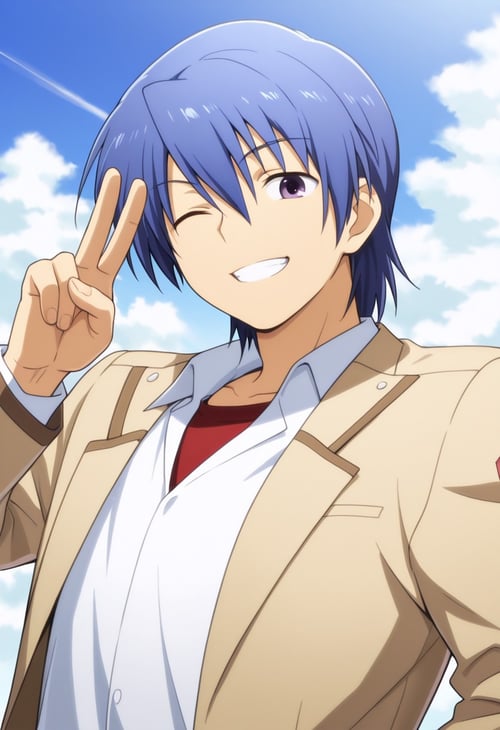 Hideki Hinata - Angel Beats by Min on Tensor.Art
