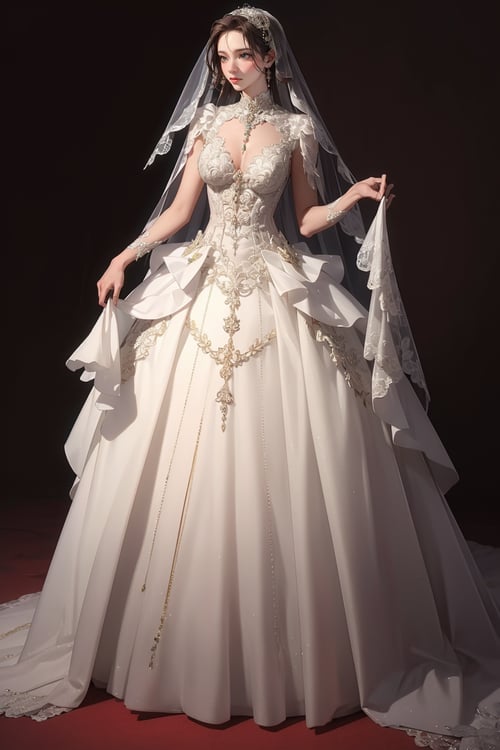 wedding dress set by miaomiao on Tensor.Art