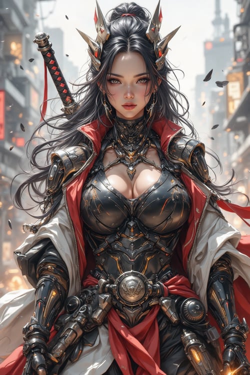 RZMAKER FLUX - Cyborg Girl  by RZMaker on Tensor.Art
