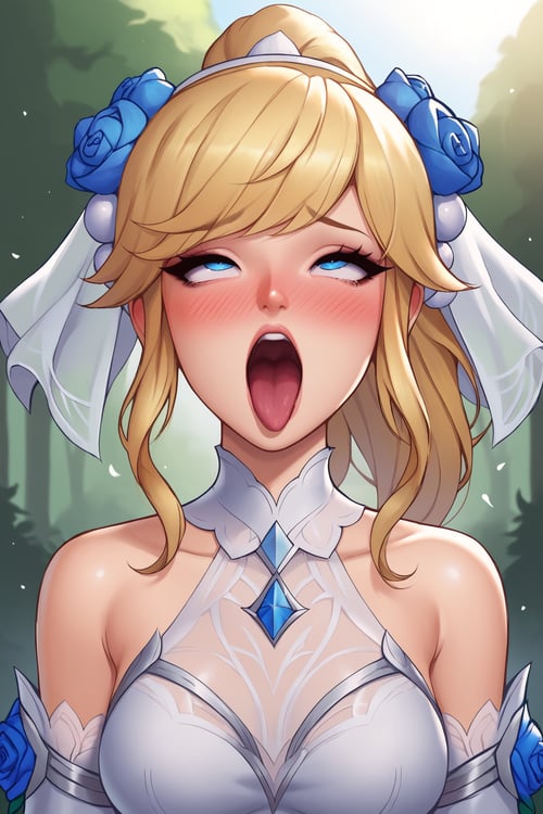 Crystal Rose Lux (LoL) - Comission LoRA PonyXL [NS by KillerUwU13_AI on Tensor.Art