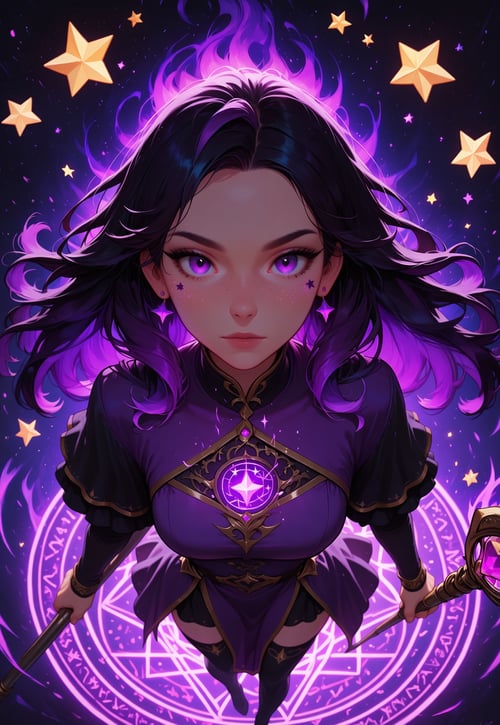 Incase + Vixon's Gothic Neon + Disney Style by inknoir on Tensor.Art