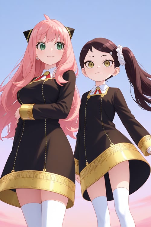 Spy x family Becky blackbell & Anya Forger by NickRunGamer on Tensor.Art