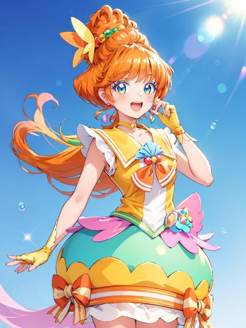 Cure Papaya (Tropical-Rouge! Pretty Cure) - Secret by Ttan on Tensor.Art