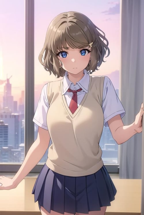 Tomoe Koga (古賀 朋絵) - Aobuta Rascal Does Not Dream of Bunny Girl Senpai (青春ブタ野郎はバニーガール先輩の夢を見ない) by Sol Eternelle on Tensor.Art