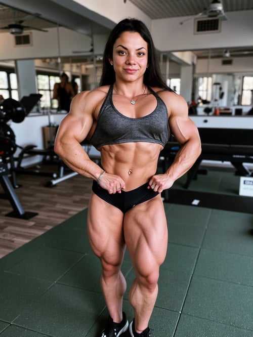Bodybuilder Girl by FutureFemPhysique on Tensor.Art