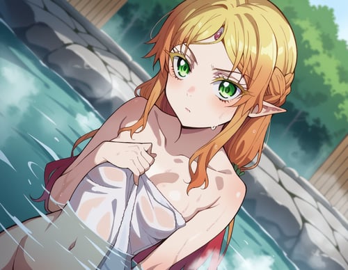Sui 翠 / Tsundere Elf (Isekai Ojisan) - Nochekaiser by Ttan on Tensor.Art