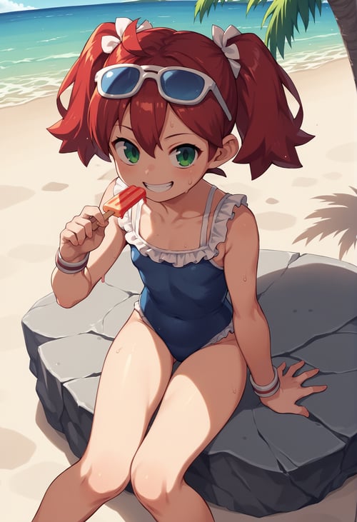 Sayaka / Yumi (Ape Escape 3) XL - Neclordx by Ttan on Tensor.Art
