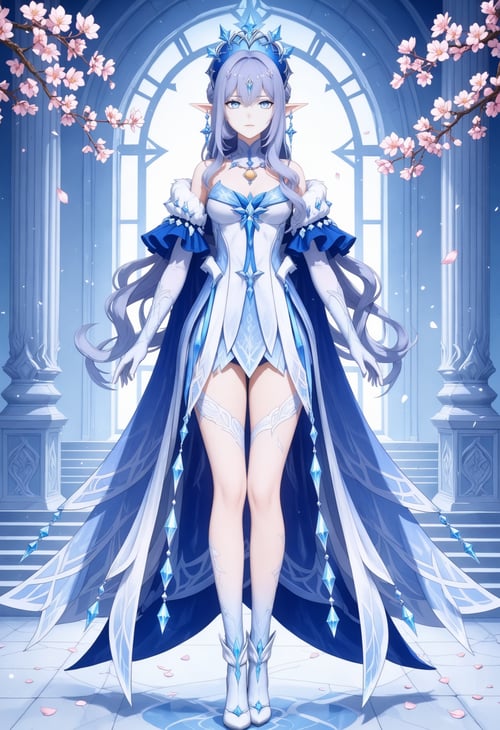 冰之女皇-原神-Illustrious光辉 by 云落 on Tensor.Art