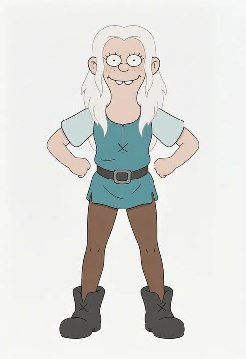Bean ( Disenchantment ) by Heart Shaped Box on Tensor.Art
