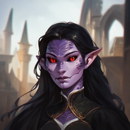 Yuan Ti | Fantasy | DND by KitsuneGirl on Tensor.Art