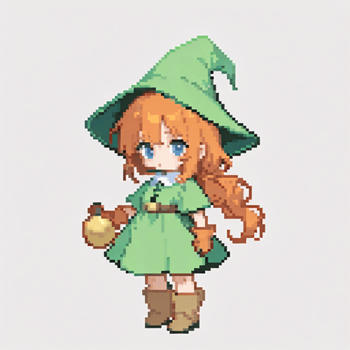 Pixel Art Sprite - Elin Style NOOB AI by CopperPenguin on Tensor.Art