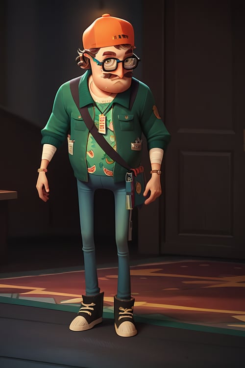 Quentin From Hello Neighbor 2 by Oliver DR on Tensor.Art