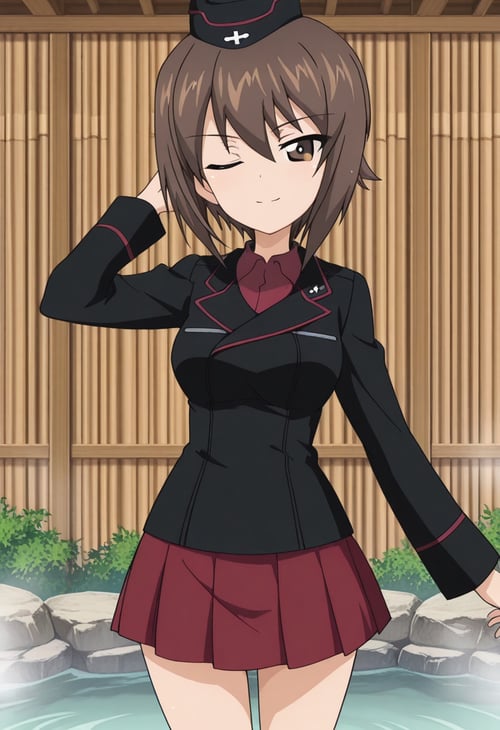 Maho Nishizumi 西住 まほ (Girls und Panzer) by Ttan on Tensor.Art