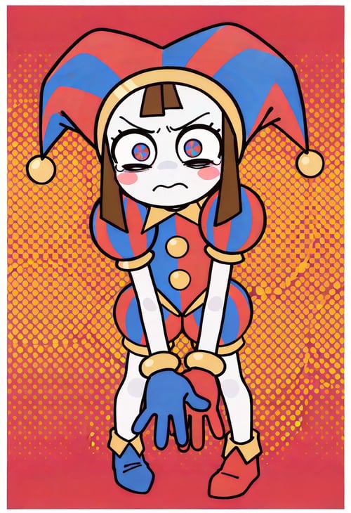 Pomni (The Amazing Digital Circus/TADC/Hornstromp by user_874754251056777575 on Tensor.Art
