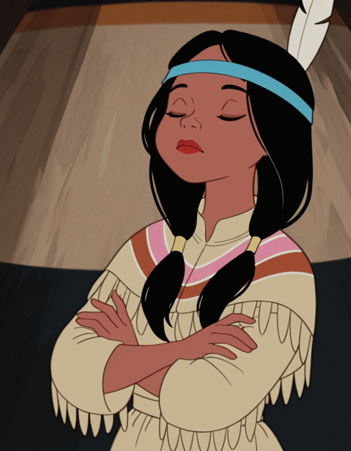 Tiger Lily (Peter Pan - 1953) IL by elderagent on Tensor.Art