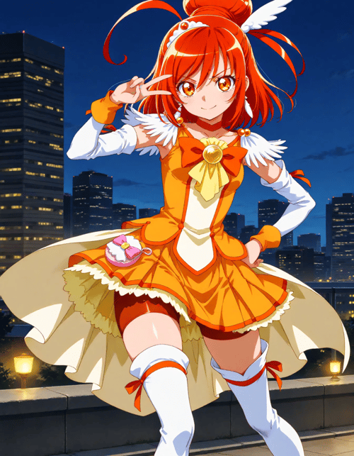 Cure Sunny / Hino Akane (Smile Pretty Cure!) by Ttan on Tensor.Art