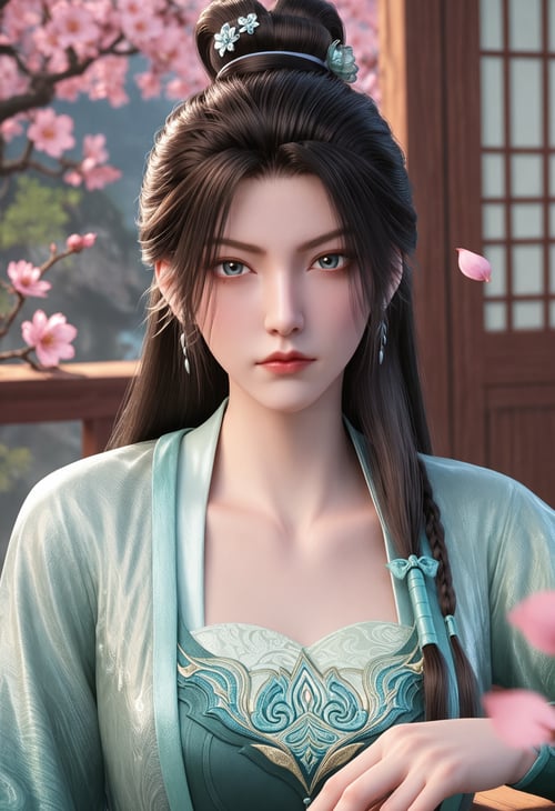 李柳 镜头太少,面部还原稍弱-国漫-Illustrious光辉 by 云落 on Tensor.Art