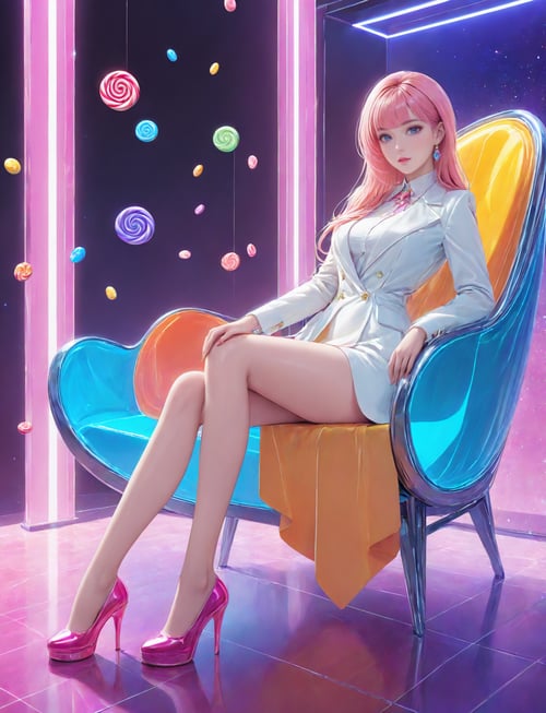 阿芙蕾娅-糖果女孩(双子模型二) by 纳兰芸诗是阿芙蕾娅 on Tensor.Art