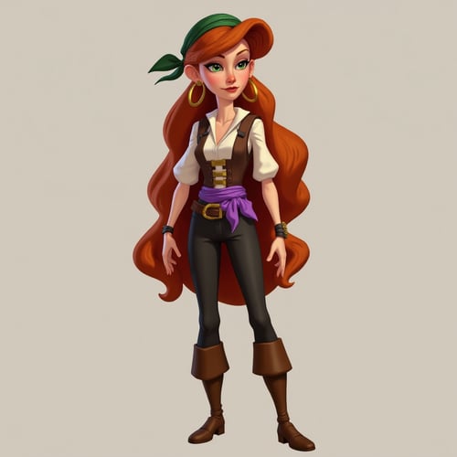 Elaine Marley by nickyramone on Tensor.Art