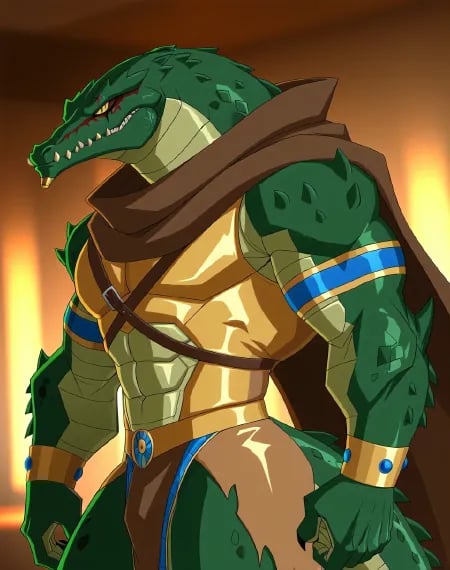 Sobek (Egyxos) (NoobAI) (AD) by user_720431629750874608 on Tensor.Art